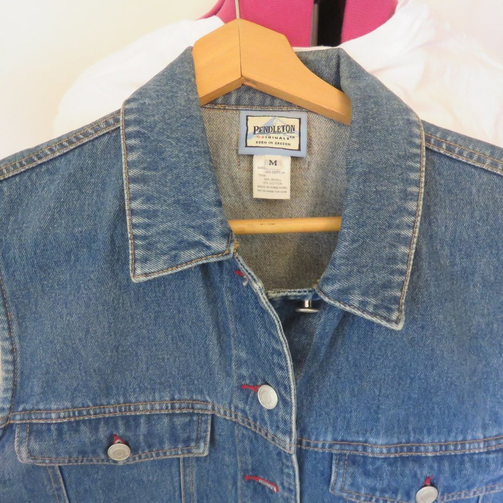 Pendleton Women's Size M Wool Lined Sleeveless De… - image 2